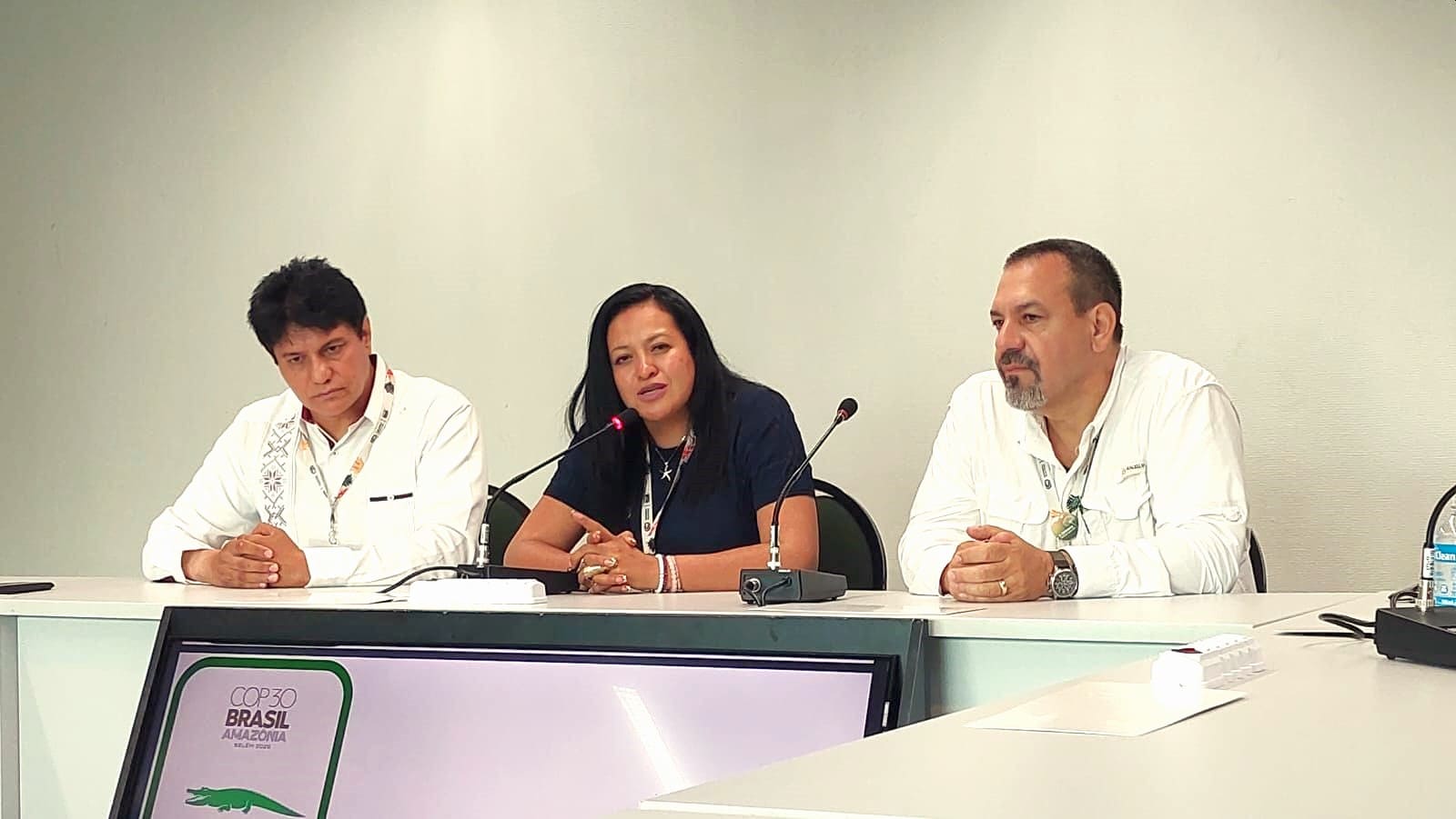 Presentan en la COP30 modelo de convivencia entre humanos y cocodrilos para enfrentar el cambio climático