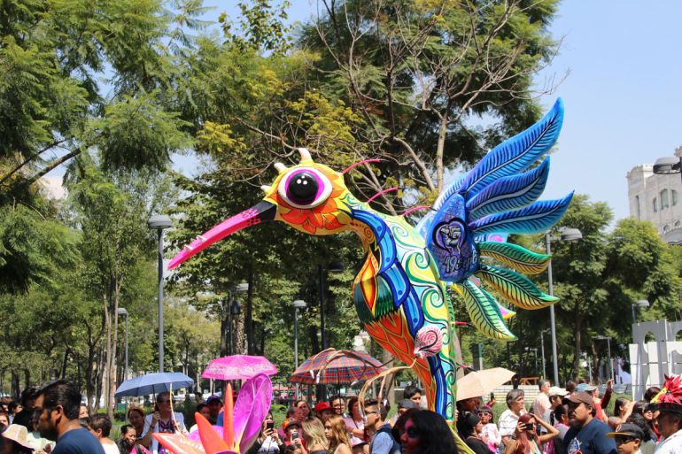 Alebrijes monumentales invaden la Ciudad de México