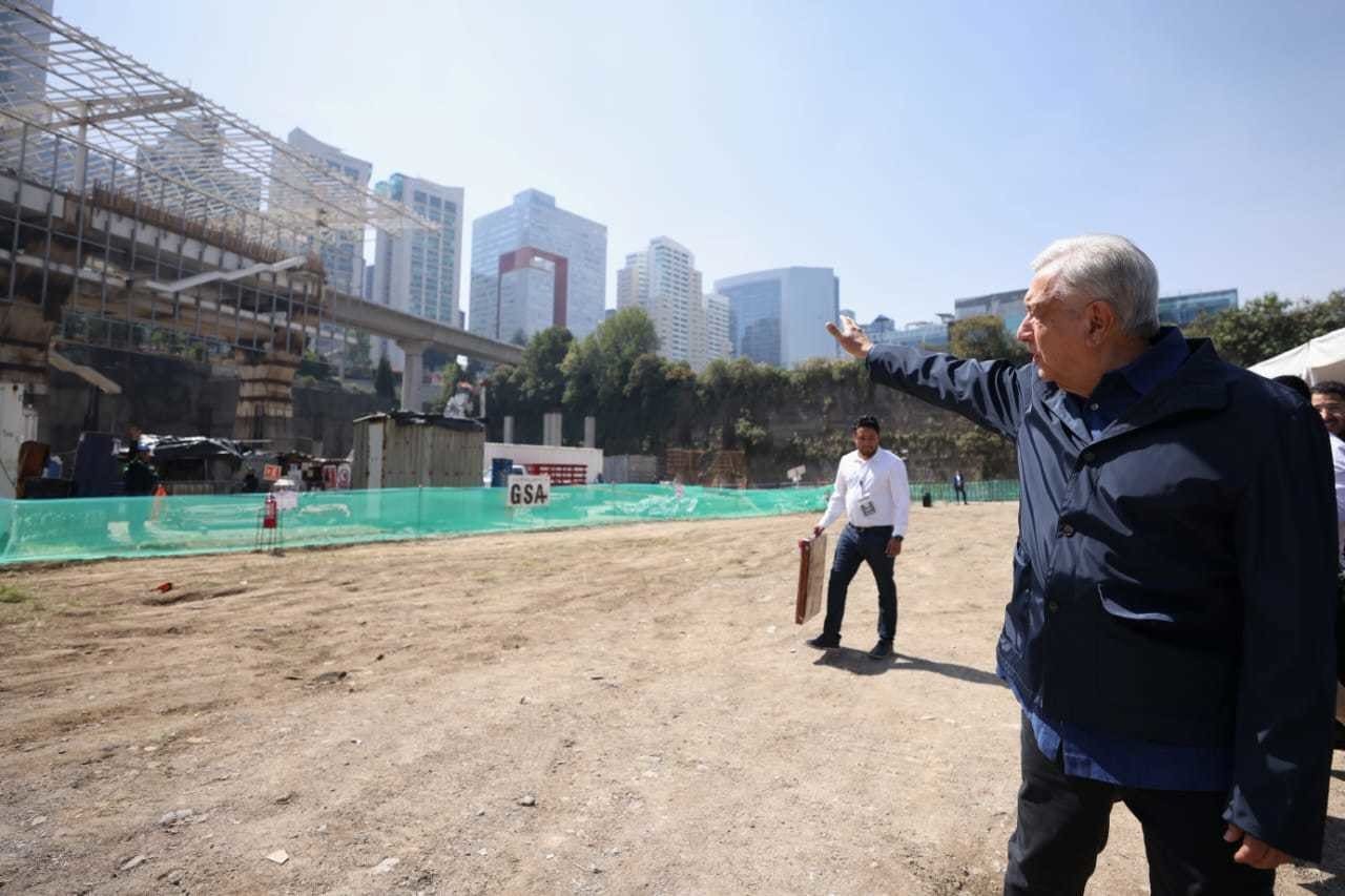 AMLO realiza viaje de prueba en El Insurgente de Lerma a Santa Fe