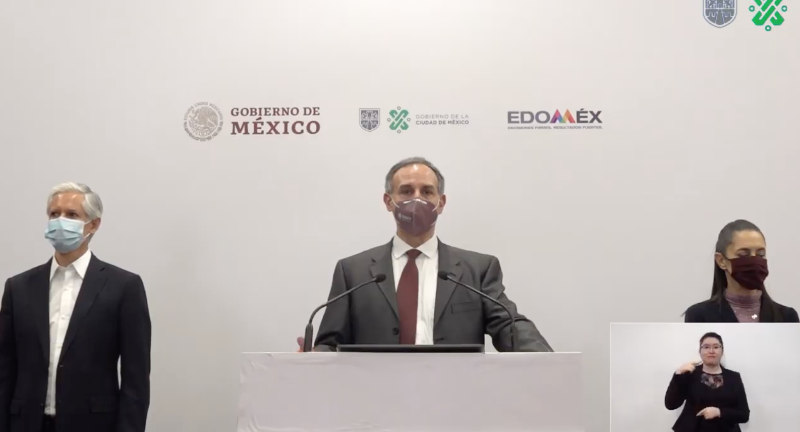 Ciudad de México y Edomex entran en semáforo epidemiológico rojo