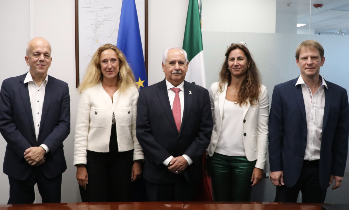 Unión Europea contribuirá al desarrollo del Sistema Ferroviario Mexicano