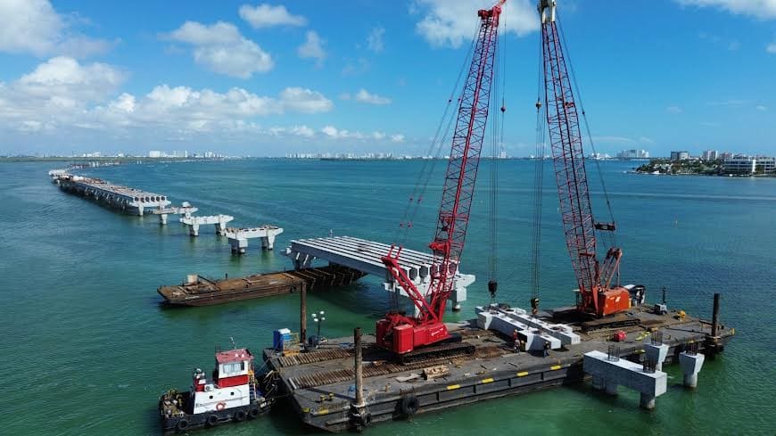 Intensifica Gobierno trabajos en puente Nichupté