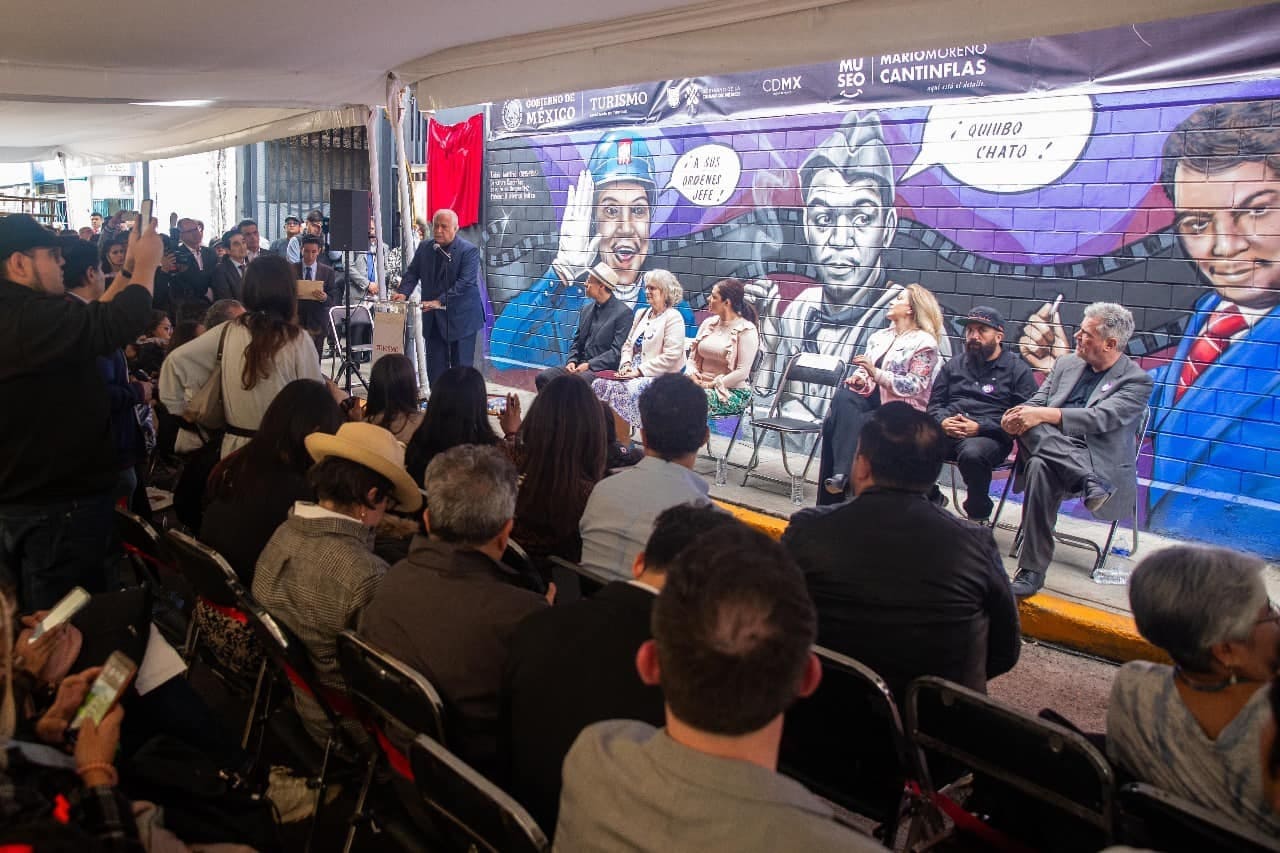Fortalecen turismo de la Ciudad de México en torno a Mario Moreno “Cantinflas”