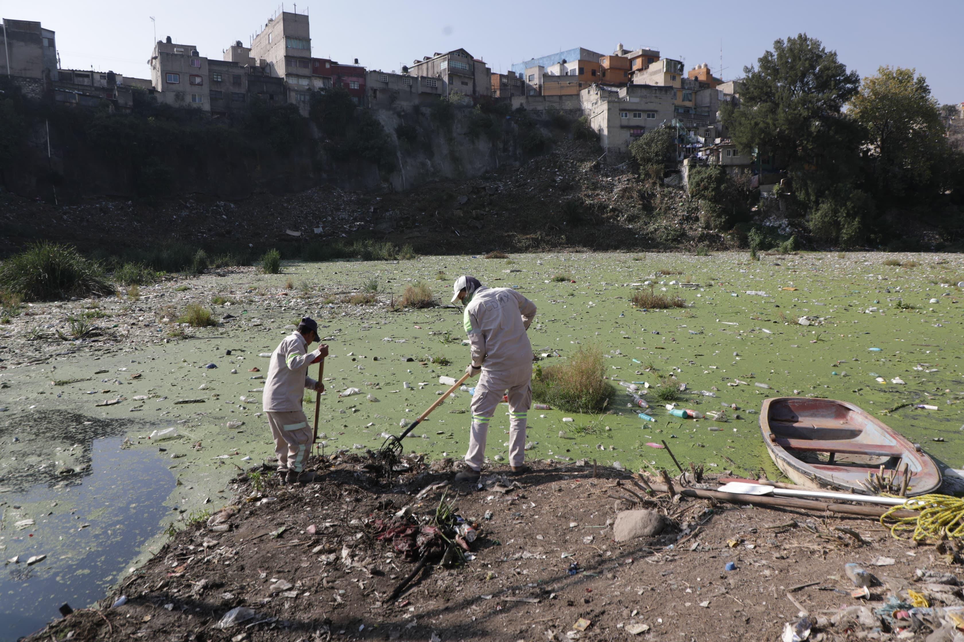 Impulsa Clara Brugada recuperación de presa Río Becerra; se desarrollará un proyecto recreativo
