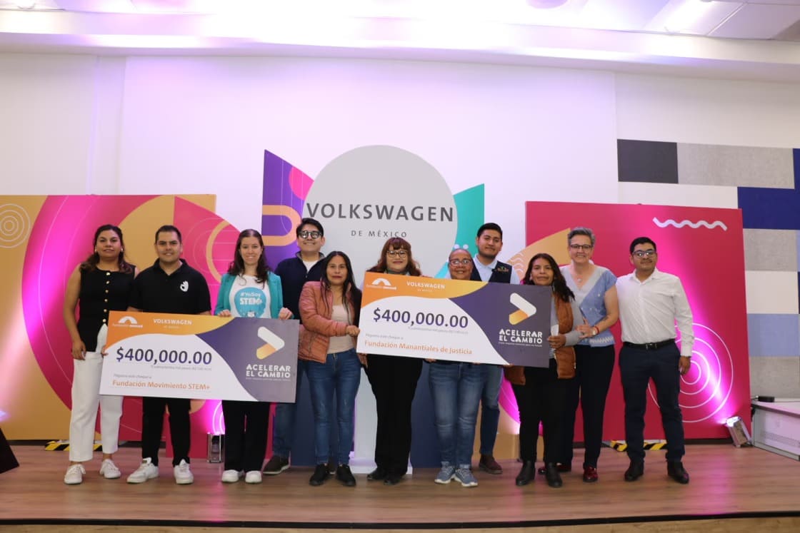 Volkswagen de México apoya proyectos STEM y de primera infancia en Puebla   