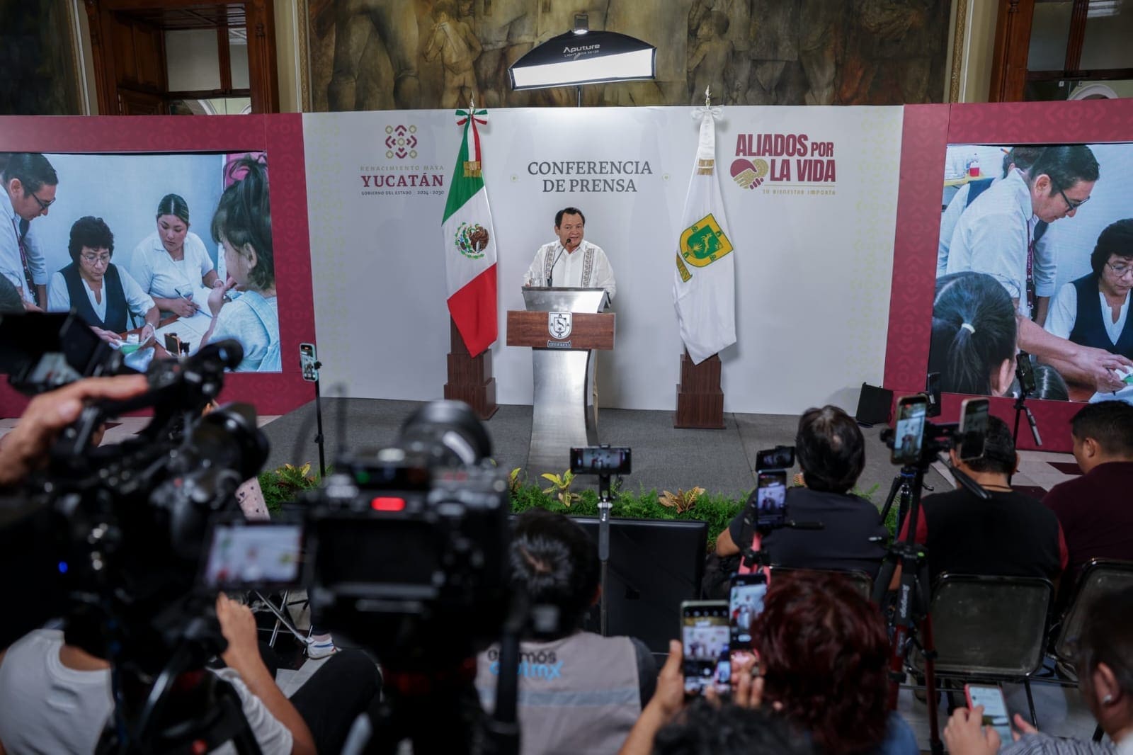Asegura el Gobernador Joaquín Diaz Mena que el subsidio para Va y Ven será para el pueblo, no para empresas privadas