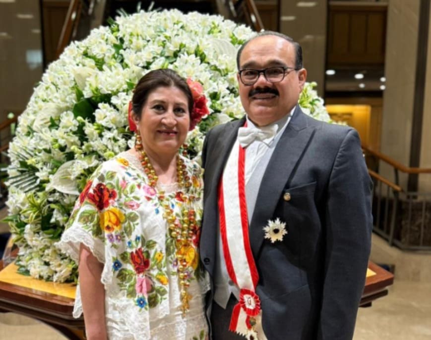 Senador Jorge Carlos Ramírez Marín recibe condecoración imperial de Japón