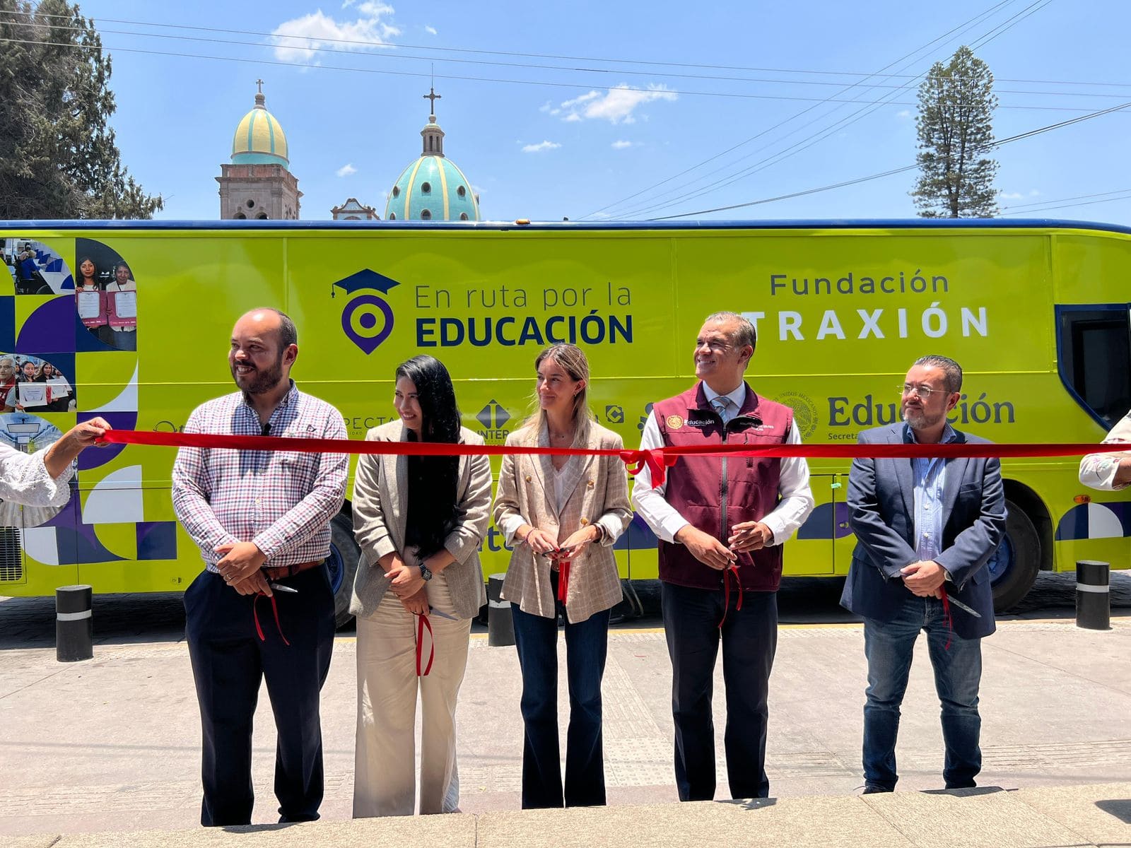 Fundación Traxión lleva ruta educativa en Querétaro para atender el rezago escolar