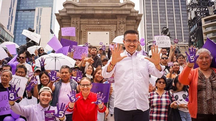 Elección judicial: “La gente quiere una justicia sin privilegios”, dice Sergio Molina 