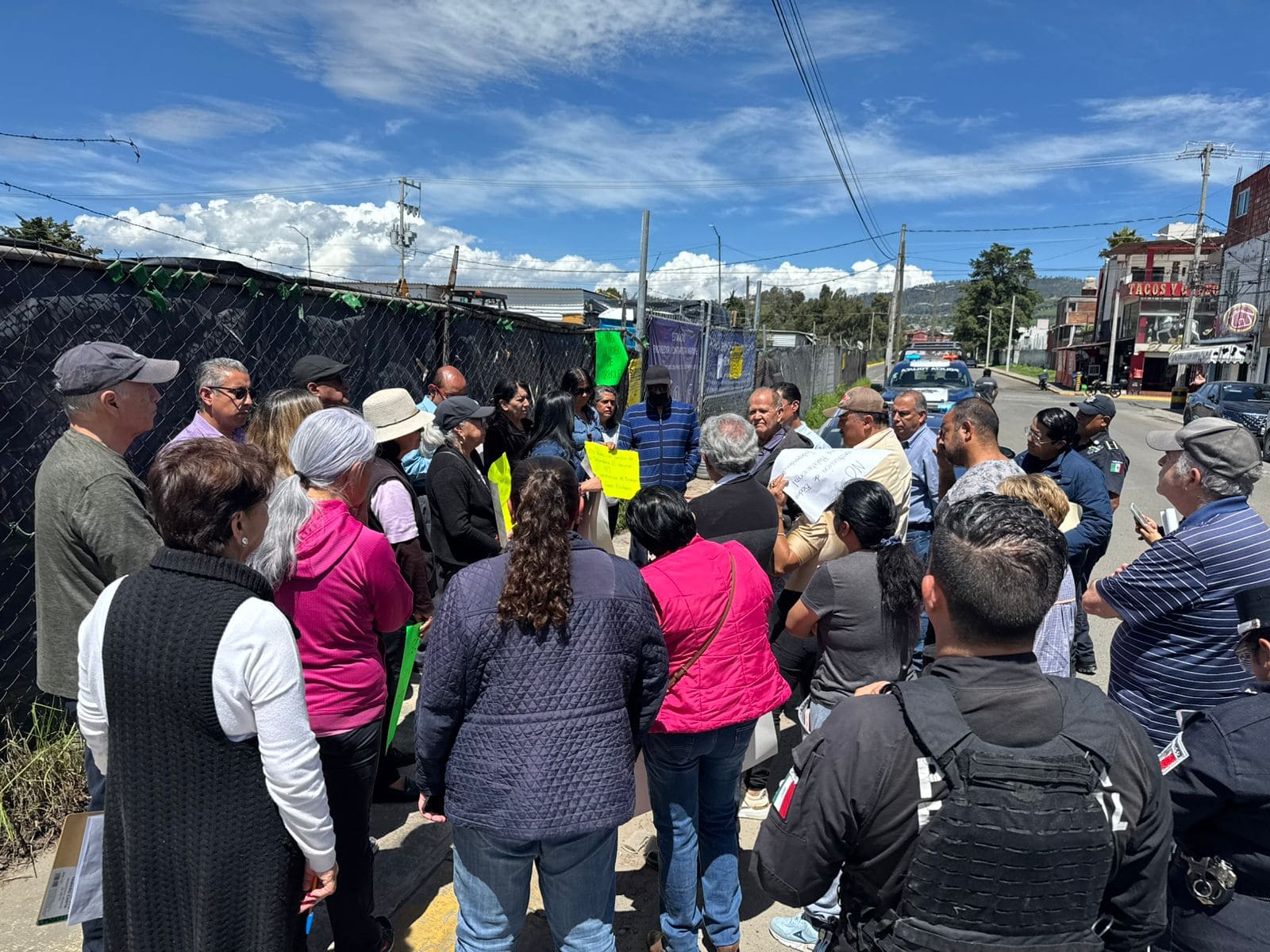 Obras irregulares en la Colonia Independencia de Toluca
