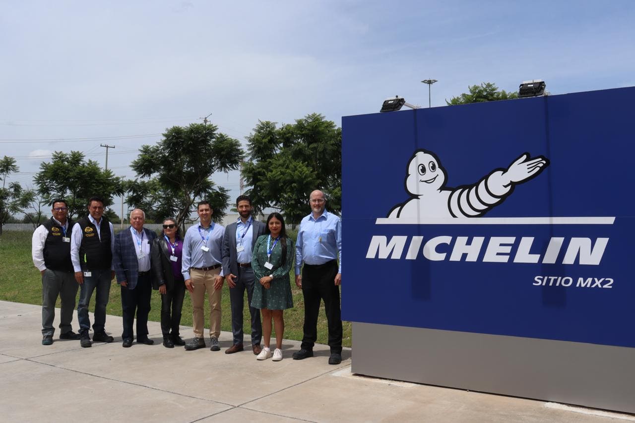 Secretaría del Trabajo visita la planta más moderna del Grupo Michelin en León