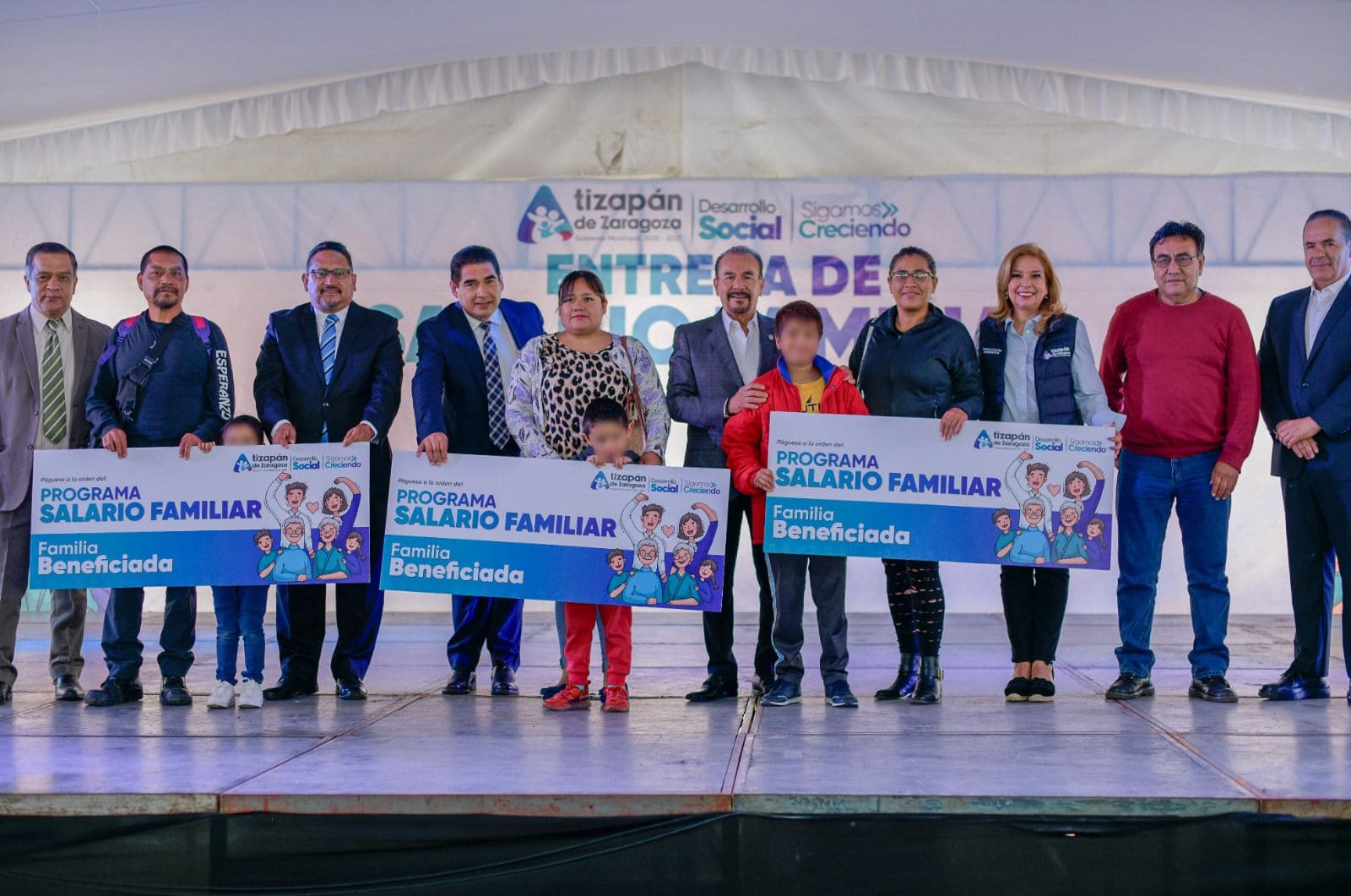 Gobierno de Pedro Rodríguez realiza con éxito la segunda entrega del salario familiar; más de 10 mil familias reciben el apoyo