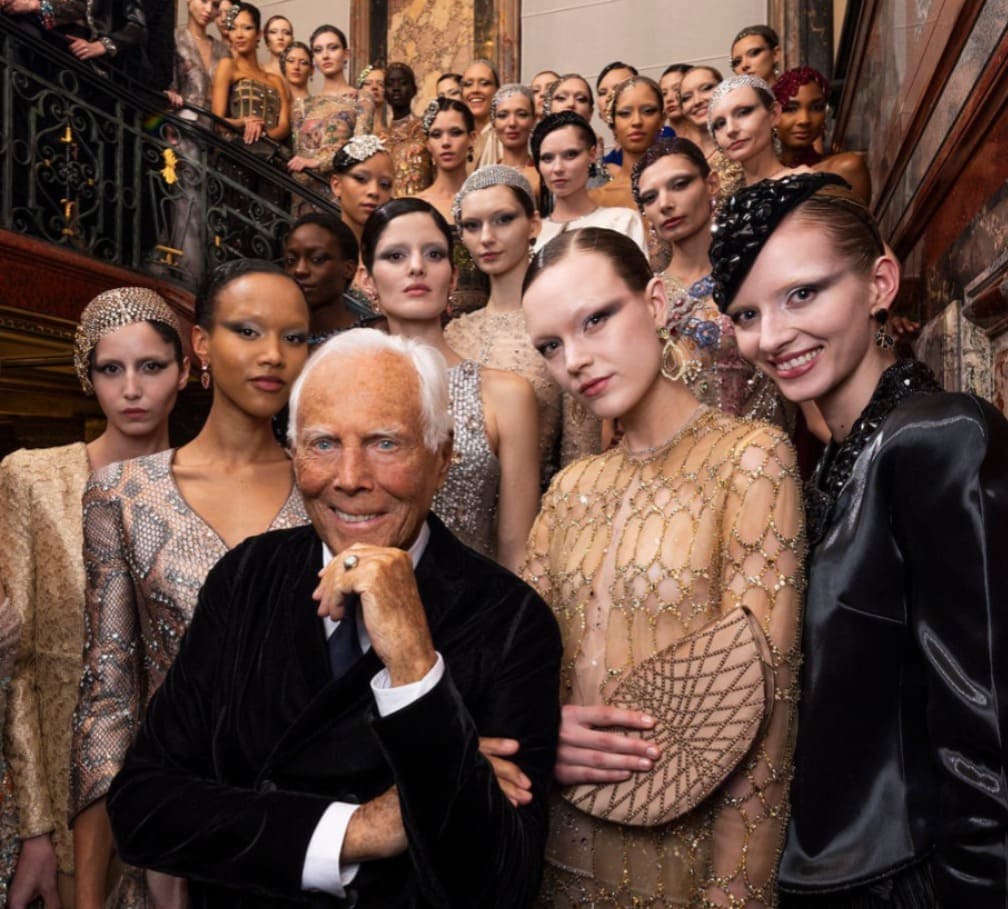 Muere el diseñador Giorgio Armani a los 91 años de edad