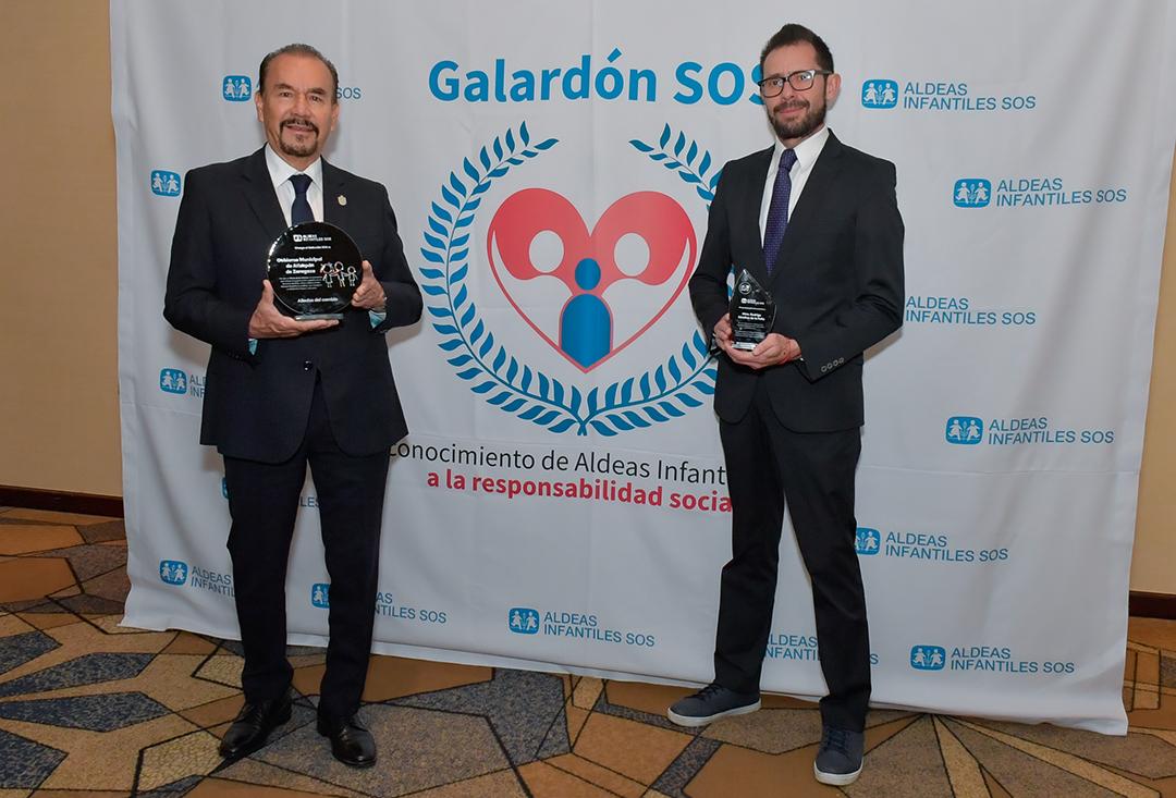 Recibe Pedro Rodríguez reconocimiento de Aldeas Infantiles SOS por su compromiso con la niñez