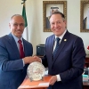Eruviel Ávila se reúne con embajador de Kuwait para intercambiar experiencias sobre IA