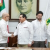 Gobierno de Yucatán y Banco Santander estrechan relaciones para impulsar proyectos estratégicos