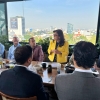 Magistrada Estela Fuentes Jiménez se reúne con empresarios restauranteros para compartir su visión de justicia