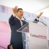 Carlos Zurita presentó su primer informe legislativo, arropado por toda la clase política estatal.